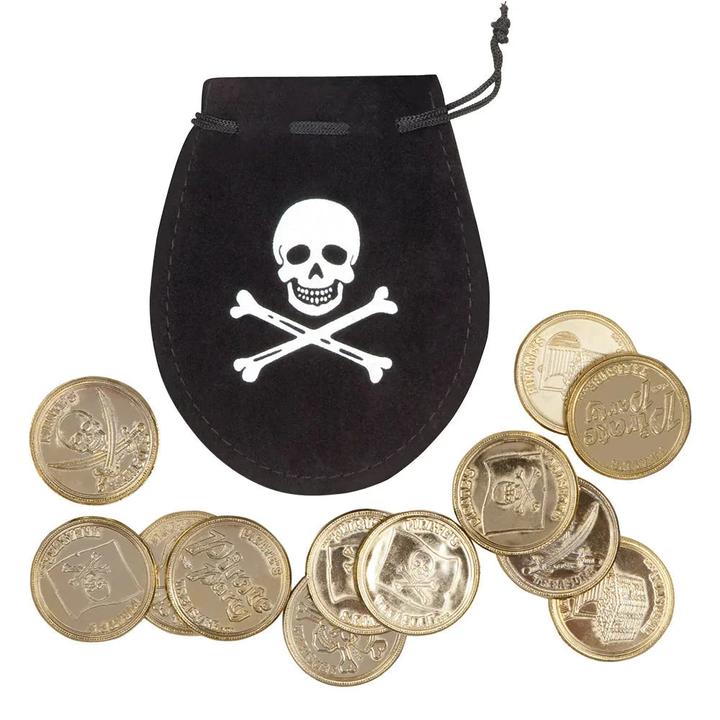 Produktbild Boland Kleiner Piraten Beutel Mit 12 Münzen