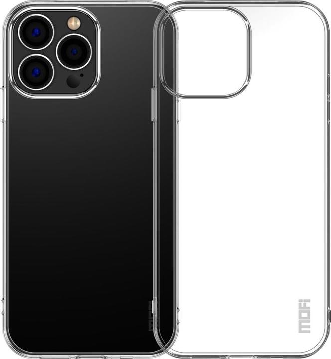 Produktbild Mofi iPhone 14 Pro Slim Gummi Hülle Transparent (Apple iPhone 14 Pro)