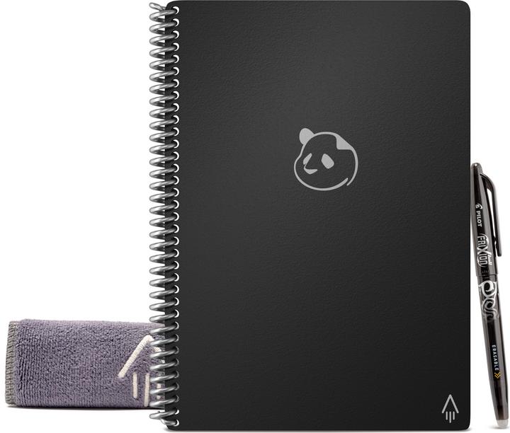 Rocketbook Pianificatore Panda (15,2 x 22,6 cm, Righe, Copertina rigida)