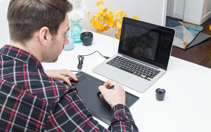 Actual product image XP-Pen Star 03 V2 (10", 5080 lpi)