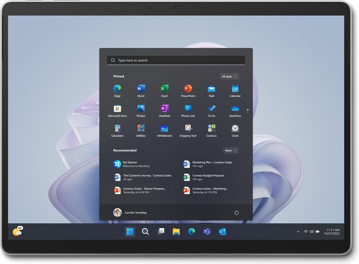 Microsoft Surface Pro 9 for business (13", Microsoft SQ3, 16 GB, 256 GB, Ohne Tastaturlayout)