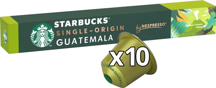 Produktbild Starbucks Single-Origin Guatemala by Nespresso Blonde Roast Kaffee (10 x Port.)