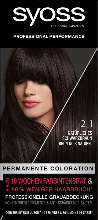 Image du produit Syoss Coloration permanente (2_1 Marron noir naturel)