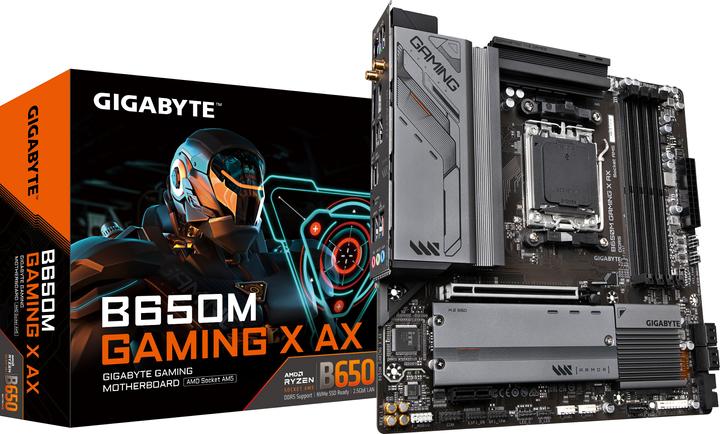 Gigabyte B650M Gaming X AX (AM5, AMD B650, mATX)