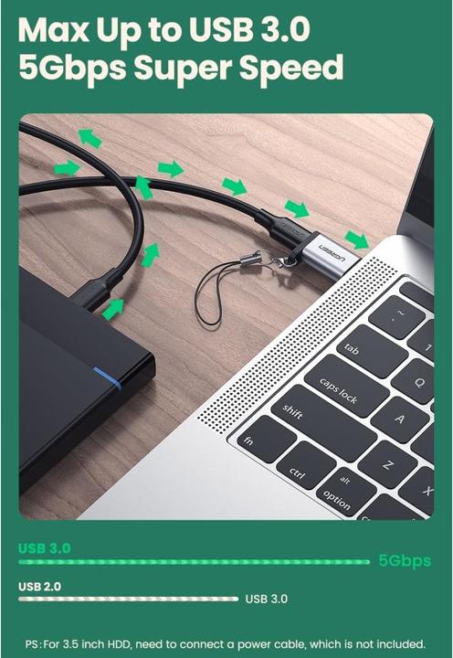 Produktbild Ugreen Buchse Adapter (USB 3.0)