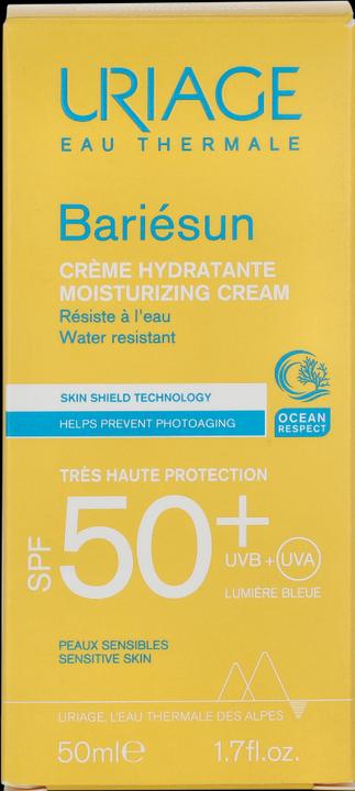 Actual product image Uriage Bariésun cream SPF50 22 cream (Sun cream face, SPF 50, 50 ml, 68 g)