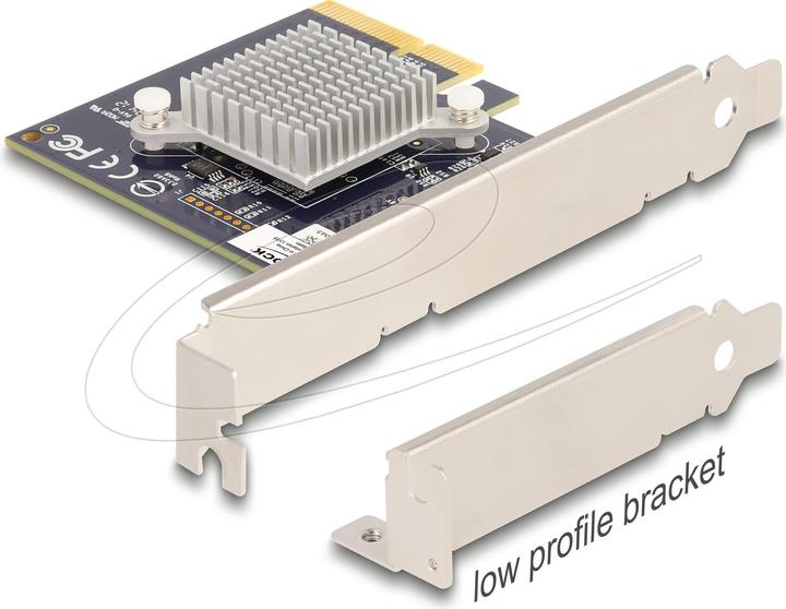 Actual product image Delock PCI Express x4 Hailo-8 AI processor x1 AI acceleration (PCIe)