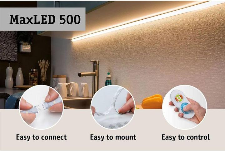 Produktbild Paulmann MaxLED 500 Stripe Set (Warmweiss, 150 cm, Indoor)