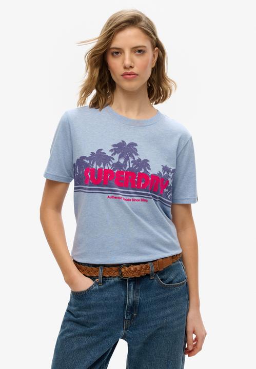 Actual product image Superdry Outdoor Stripe Relaxed Tee (8)