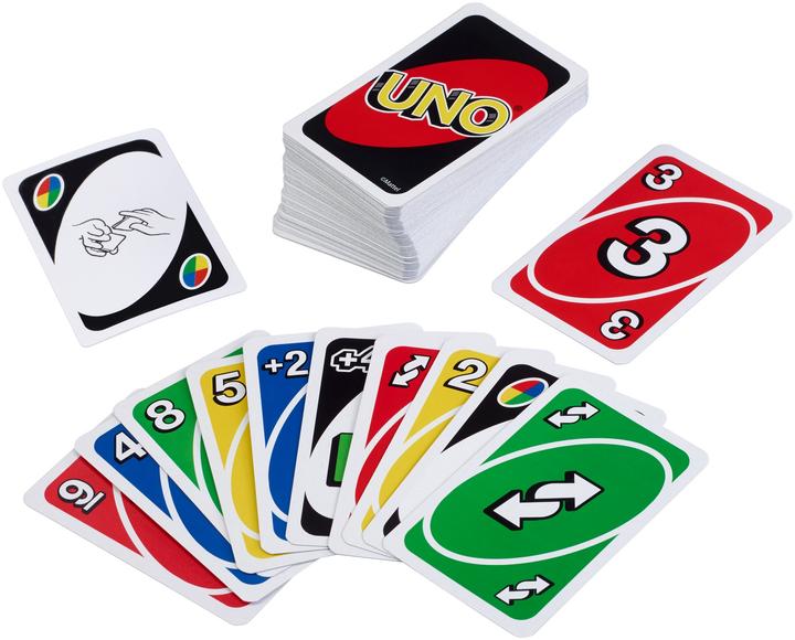 Actual product image Mattel Games UNO card game (English)