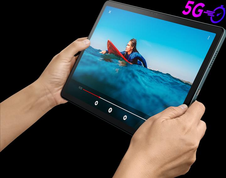 Image du produit Lenovo Tab P11 5G (5G, 11", 256 Go, Modernist Teal)