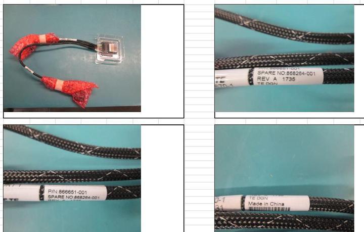 Actual product image HPE Sps-Cblhigh Speed Io