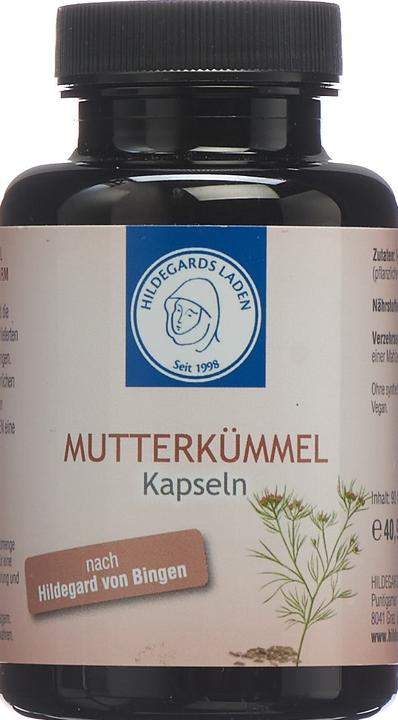 Produktbild Hildegards Laden Mutterkümmel Kapseln Kaps (90 Stück, Kapseln)