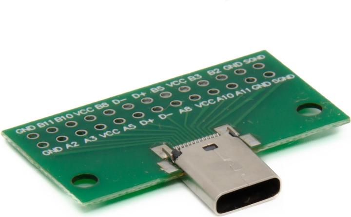 Produktbild Purecrea USB Typ C Buchse Breakout Board