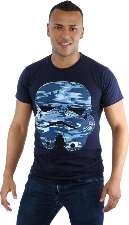 Immagine prodotto Star Wars Stormtrooper Command Midnight Camo Maglietta Uomo (M)