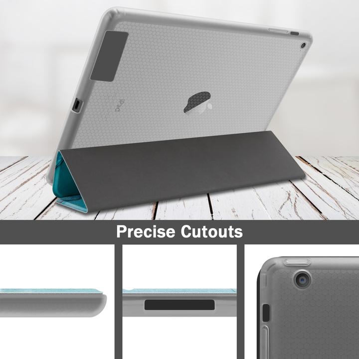 Image du produit Cadorabo Pochette Tablet Book Marbre coloré (3, 4, IPad 2)
