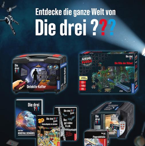 Produktbild Kosmos Die drei??? Geheime Botschaften