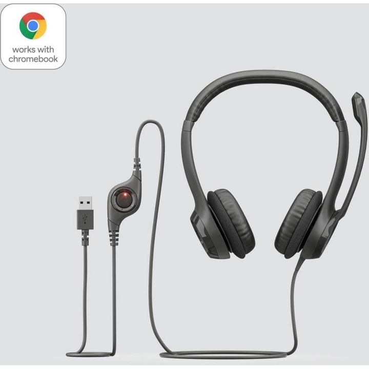 Actual product image Logitech H390 (Cable, USB-A)
