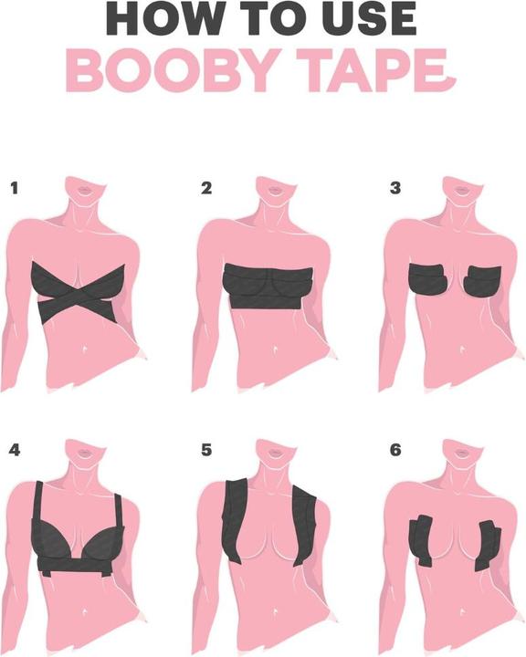 Actual product image Booby Tape Bruststraffungsband (Single pack, One size)