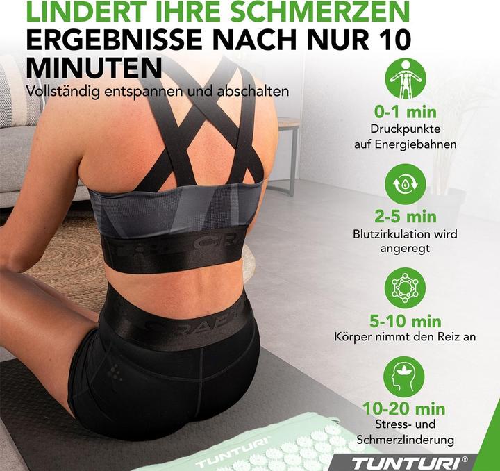 Immagine prodotto Tunturi Akupressur-Matte und -Kissen
