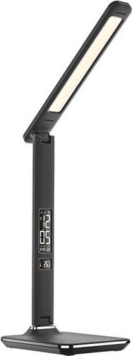 Actual product image Olight Solight LED stolná lampička s displejom, 9W, voľba teploty svetla, koža, čierna (500 lm)