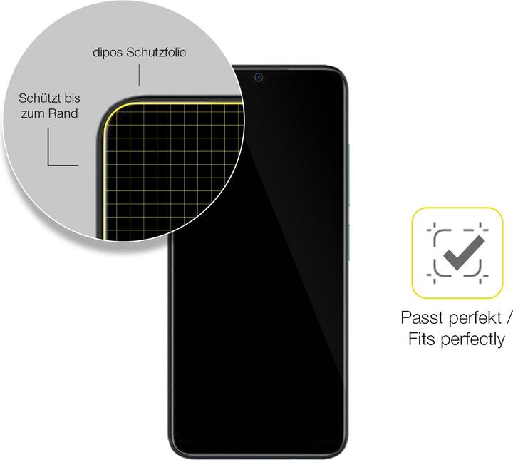 Produktbild Dipos Displayschutzfolie Full-Cover 3D (2 Stück, Doogee X98)