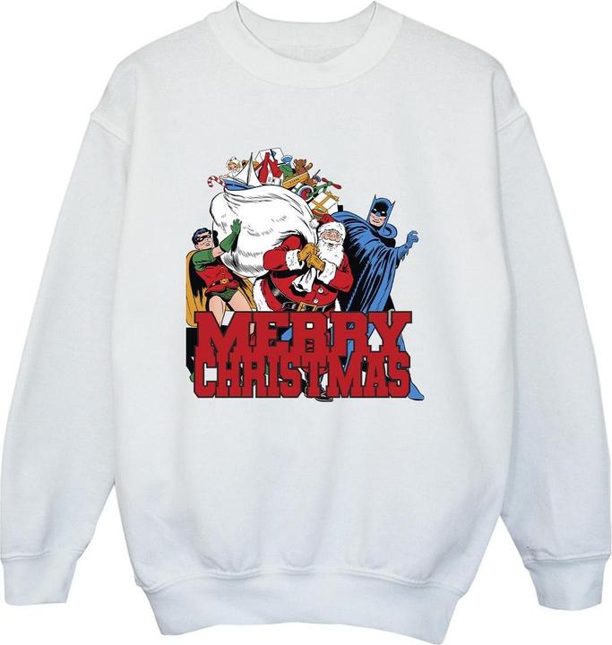 Batman Merry Christmas Comic Sweatshirt Jungen