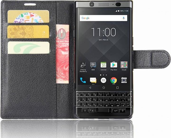 Produktbild Screenguard Blackberry KeyOne Leather Guard Lederhülle (Blackberry KEYone)