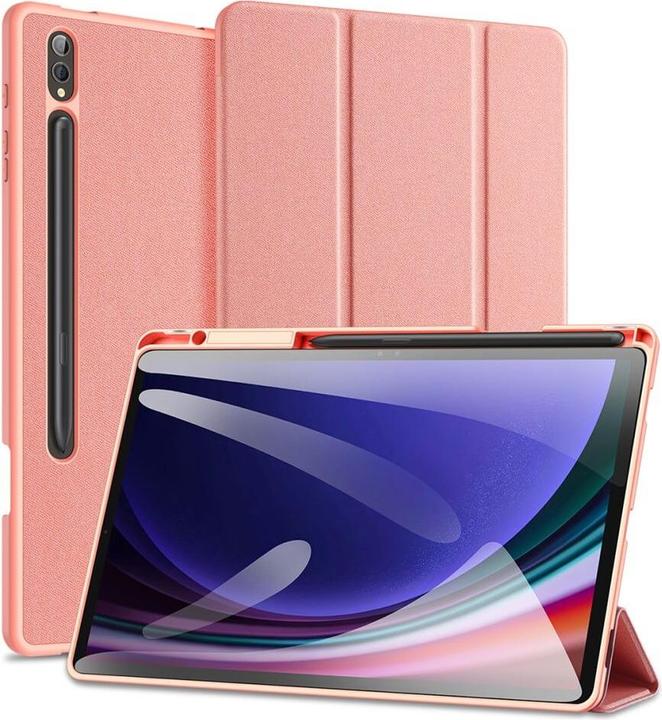 Actual product image Dux Ducis Domo Series Leather Book Cover Case (Galaxy Tab S9+, Galaxy Tab S10+, Galaxy Tab S9 FE+)