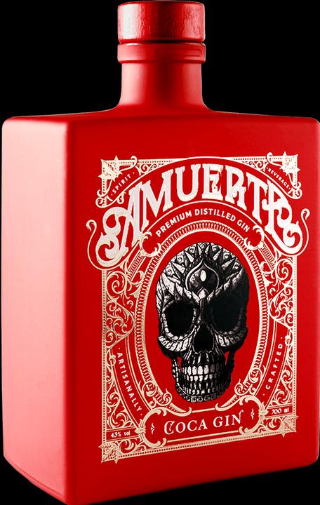 Produktbild Amuerte Gin Coca Leaf Red Edition (1 x 70 cl)