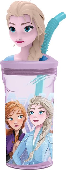 Produktbild Stor Frozen 2 Elsa 3D Figur (360 ml) - Trinkbecher