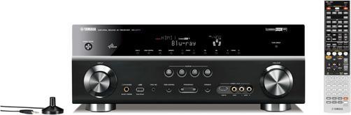 Yamaha RX-V771, 7.2 AV-Receiver, HDMI 1.4, 160 Watt, Schwarz (Receiver)