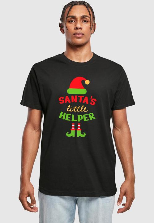 Actual product image Merchcode Christmas Santa's Little Helper Tee - 182053 (M)