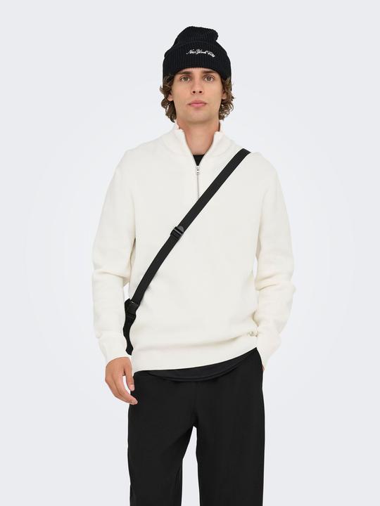 Immagine prodotto Only & Sons Onsphil Reg 12 Struc Half Zip Knit Noos (L)