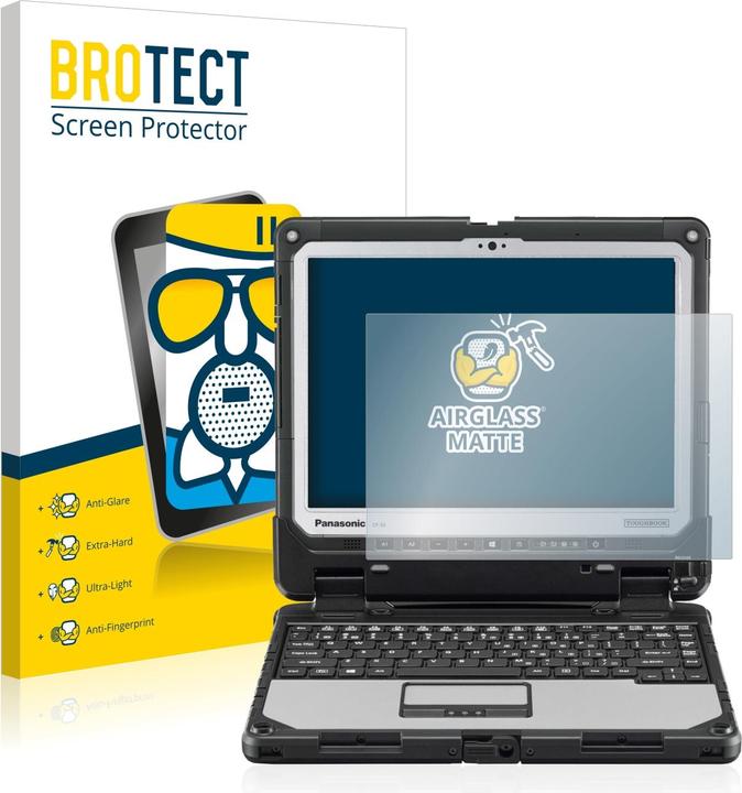 Actual product image BROTECT AirGlass Glass Matte (1 Piece, Toughbook CF-33)