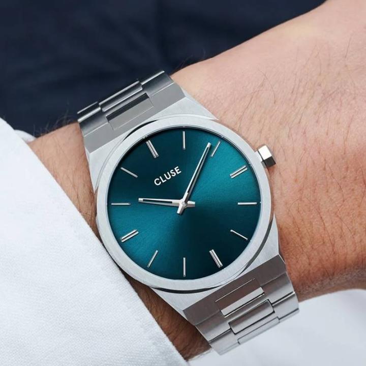 Immagine prodotto Cluse Vigoureux Argento (Orologio da polso analogico, 40 mm)