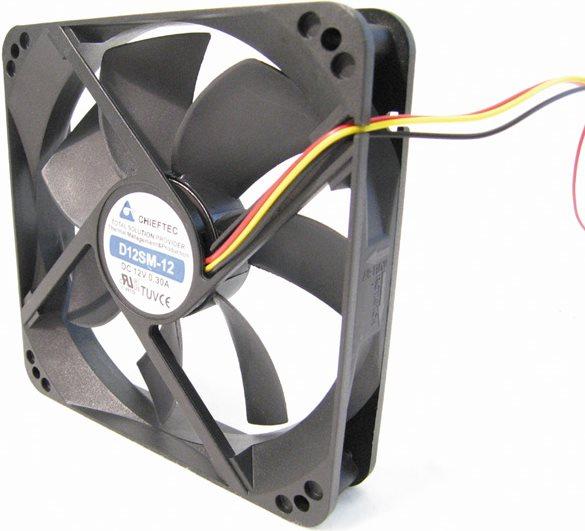 Image du produit Chieftec Ventilateur de cas Chiftec (120 mm, 1 x)