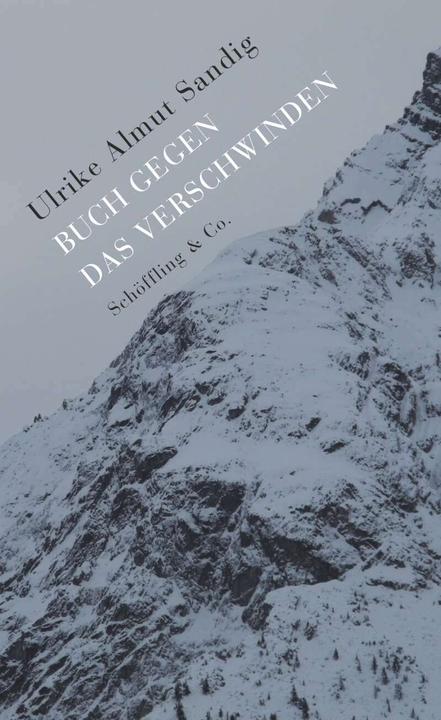 Buch gegen das Verschwinden (Deutsch, Ulrike Almut Sandig, 2015)
