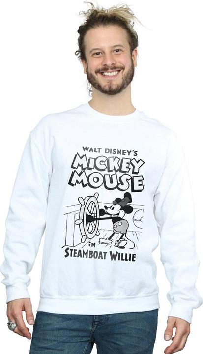 Immagine prodotto Disney Mickey Mouse Steamboat Willie Felpa Uomo (XL)