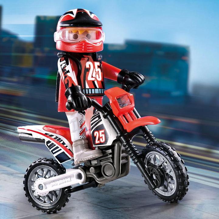 Actual product image Playmobil Motocross riders (9357, Playmobil Special Plus)