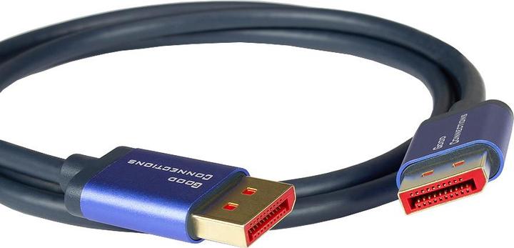 Image du produit Good Connections GC 4814-SF020B Câble DisplayPort DP1.4 mâle Flex 8Ka60 Hz 2 m (2 m, DisplayPort)