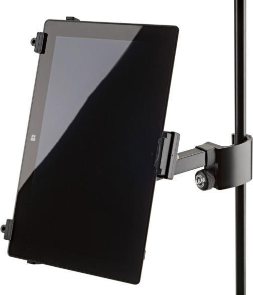 Produktbild K&M 19791 Tablet-PC-Halter mit Mikrofonständer