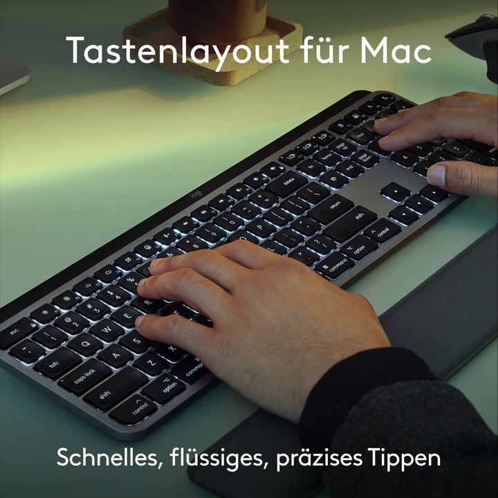 Produktbild Logitech MX Keys S for Mac (DE, Kabellos)