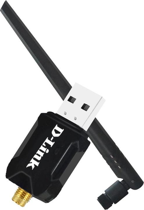 Produktbild D-Link DWA-137, Cablato, USB, WLAN, Wi-Fi 4 (802.11n), Nero (USB)