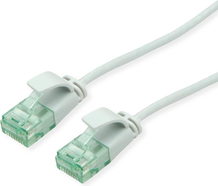 Actual product image Roline UTP DataCentre patch cable Cat.6A (Class EA), slim (UTP, CAT6a, 1 m)
