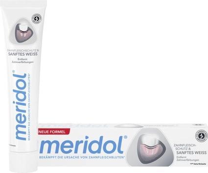 Productafbeelding Meridol Zachte Witte Tandpasta (75 ml)