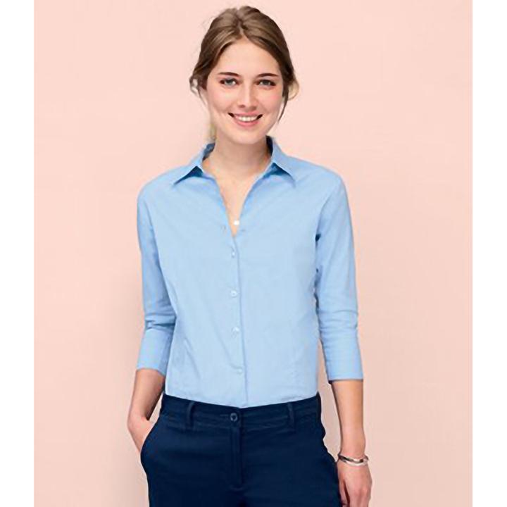 Produktbild Sols Effect Bluse Arbeitsbluse 34Ärmel (M)