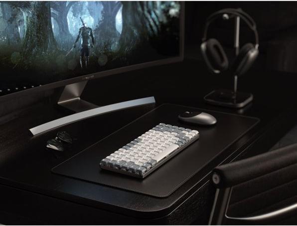 Produktbild Satechi SM1 Slim Mechanical Back Backlit BT Keyboard German light (DE, Kabellos, Kabelgebunden)