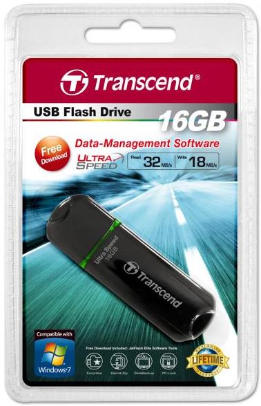 Produktbild Transcend JetFlash 600 (16 GB, USB-A)