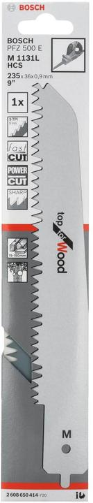 Immagine prodotto Bosch Professional Zubehör Lama M 1131 L per sega multipla Bosch PFZ 500 E